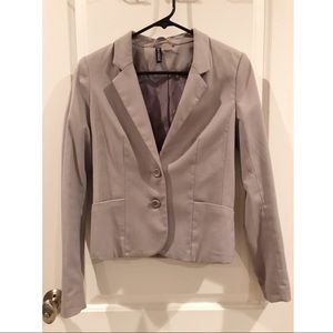 H&M Light Gray Divided Brand Blazer